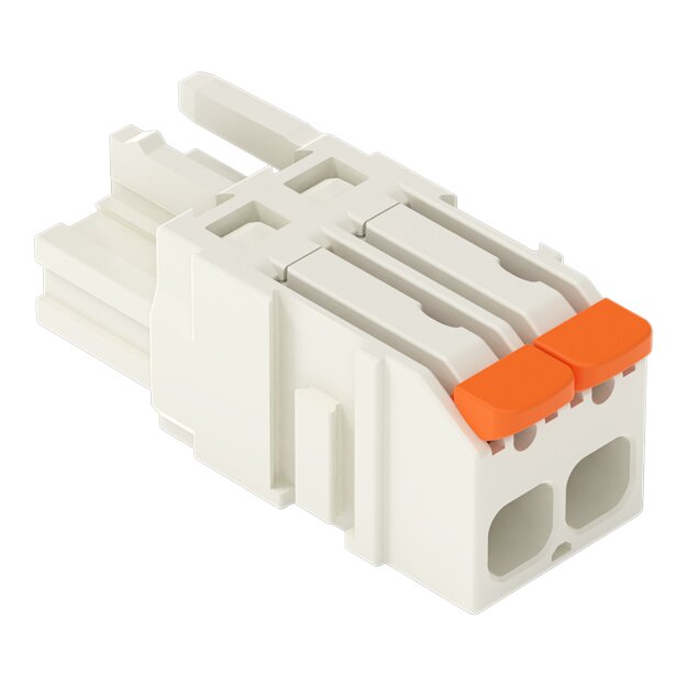 Wago 2721-1102/326-000 1-Leiter-Federleiste,Hebel