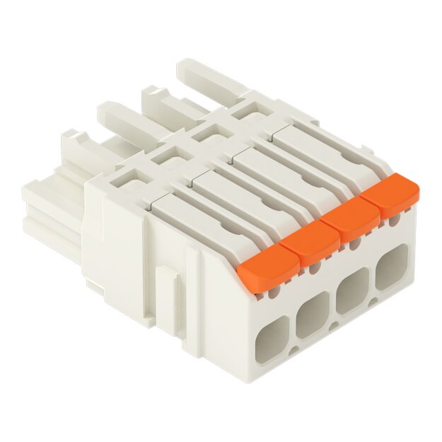 Wago 2721-1104/326-000 1-Leiter-Federleiste,Hebel