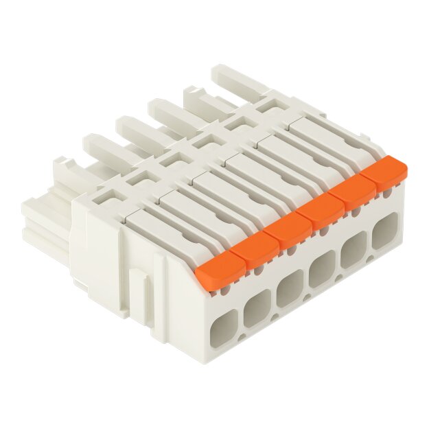Wago 2721-1106/326-000 1-Leiter-Federleiste,Hebel