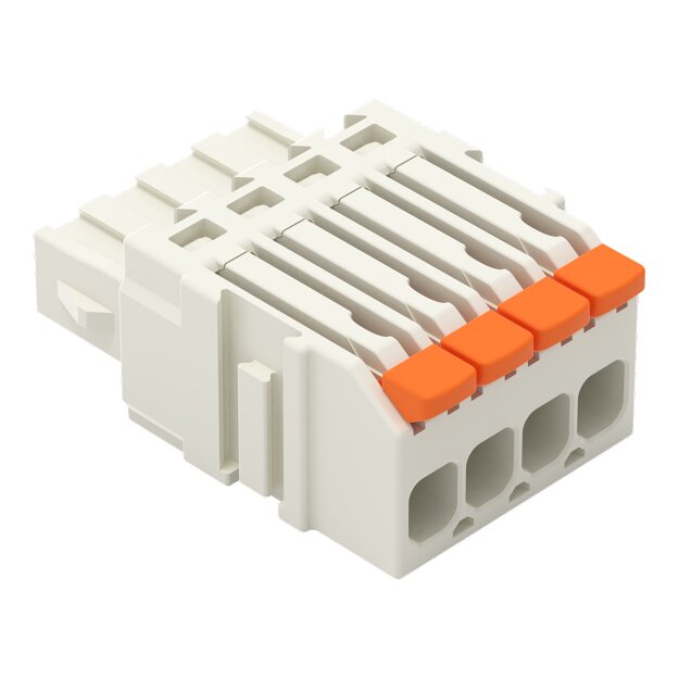 Wago 2734-1104/327-000 1-Leiter-Federleiste,Hebel