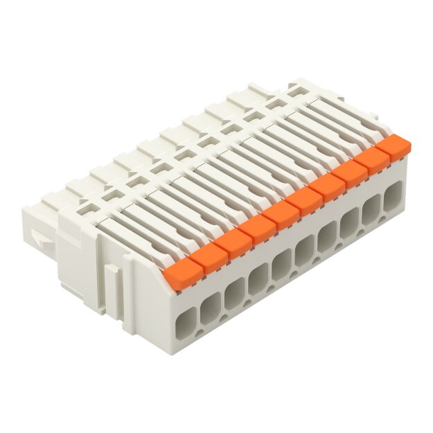 Wago 2734-1110/327-000 1-Leiter-Federleiste,Hebel