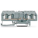 Wago 281-665/281-736 Bauelementklemme,4 Leiter Grau