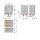 Wago 739-103/000-004 Leiterplattenklemme Schwarz
