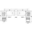 Wago 756-3506/050-003 Power-Leitung,M12L-Buchse