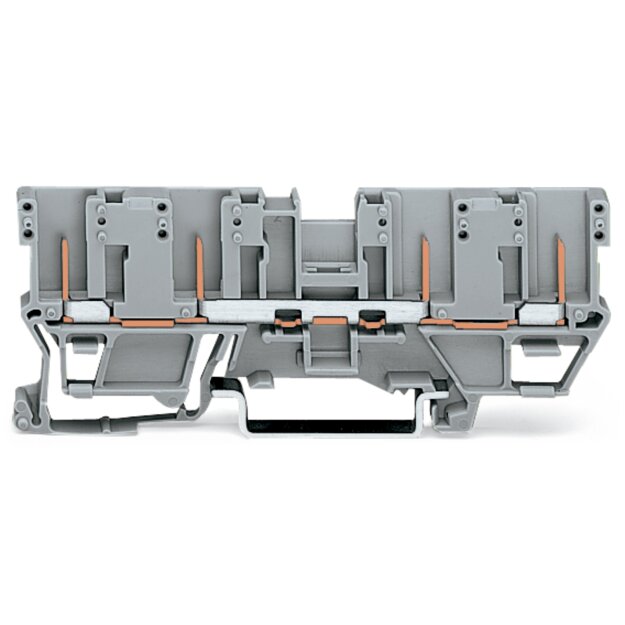 Wago 769-151/000-002 4-Pin-Basisklemme Grau