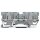 Wago 769-151/000-002 4-Pin-Basisklemme Grau