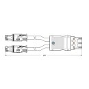 Wago 774-5001/106-000 konfektionierte Y-Leitung Schwarz