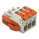 Wago 831-1103/038-000 1-Leiter-Federleiste Grau
