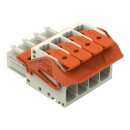 Wago 831-1104/320-000 1-Leiter-Federleiste Grau