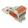 Wago 831-1104/038-000/306-000 1-Leiter-Federleiste Grau