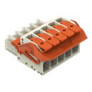 Wago 831-1105/320-000 1-Leiter-Federleiste Grau