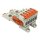 Wago 831-1105/038-000/306-000 1-Leiter-Federleiste Grau