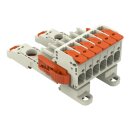 Wago 831-1106/038-000/306-000 1-Leiter-Federleiste Grau