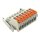 Wago 831-1107/037-000 1-Leiter-Federleiste Grau