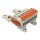 Wago 831-1107/038-000/306-000 1-Leiter-Federleiste Grau