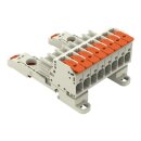 Wago 831-1108/306-000 1-Leiter-Federleiste Grau