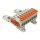 Wago 831-1108/038-000/306-000 1-Leiter-Federleiste Grau