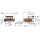 Wago 831-1108/038-000/306-000 1-Leiter-Federleiste Grau