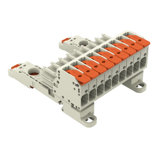 Wago 831-1109/306-000 1-Leiter-Federleiste Grau