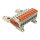 Wago 831-1109/038-000/306-000 1-Leiter-Federleiste Grau