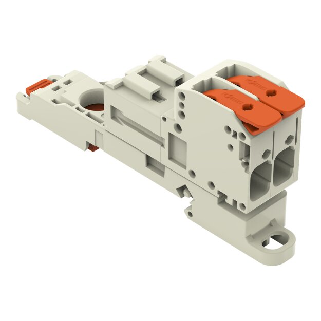 Wago 831-1202/306-000 1-Leiter-Stiftleiste Grau