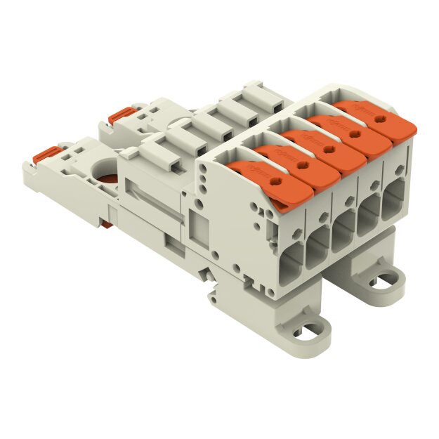 Wago 831-1205/306-000 1-Leiter-Stiftleiste Grau
