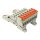 Wago 831-1207/306-000 1-Leiter-Stiftleiste Grau