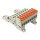 Wago 831-1208/306-000 1-Leiter-Stiftleiste Grau