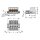 Wago 831-3105/107-000 1-Leiter-Federleiste Grau