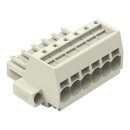 Wago 831-3106/107-000 1-Leiter-Federleiste Grau