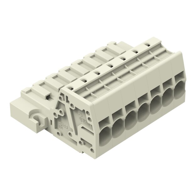Wago 831-3207/109-000 1-Leiter-Stiftleiste Grau
