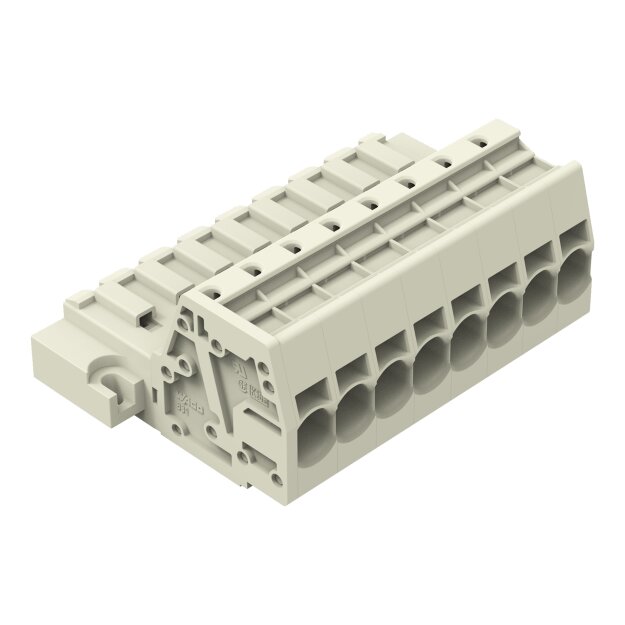 Wago 831-3208/109-000 1-Leiter-Stiftleiste Grau