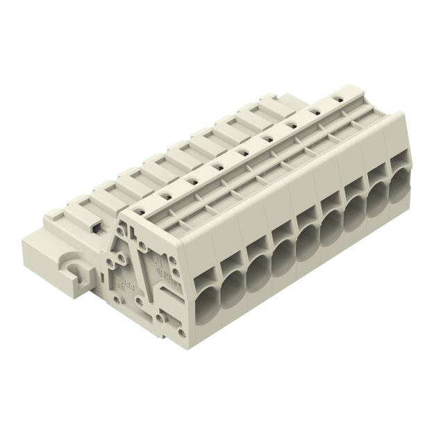 Wago 831-3209/109-000 1-Leiter-Stiftleiste Grau