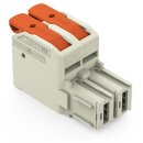 Wago 832-1102/000-9037 1-Leiter-Federleiste,Hebel Grau