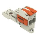 Wago 832-1102/037-000/306-000 1-Leiter-Federleiste Grau