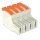 Wago 832-1104/000-9037 1-Leiter-Federleiste,Hebel Grau