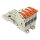 Wago 832-1104/306-000 1-Leiter-Federleiste,Hebel Grau
