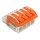 Wago 832-1104/320-000 1-Leiter-Federleiste,Hebel Grau