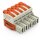Wago 832-1105/037-9037 1-Leiter-Federleiste,Hebel Grau