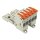 Wago 832-1105/306-000 1-Leiter-Federleiste,Hebel Grau
