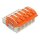 Wago 832-1105/320-000 1-Leiter-Federleiste,Hebel Grau