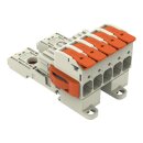 Wago 832-1105/037-000/306-000 1-Leiter-Federleiste Grau