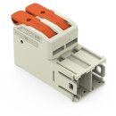 Wago 832-1202/000-9034 1-Leiter-Stiftleiste Grau