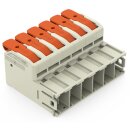 Wago 832-1206/000-9034 1-Leiter-Stiftleiste Grau
