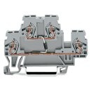 Wago 870-540/281-481 Bauelementklemme Grau