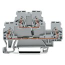 Wago 870-540/281-793 Bauelementklemme Grau