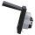 JUNG LS IP 44 Set Graphitschwarz Matt: LS1521KLSWM Schuko Steckdose m. Klappdeckel + 551WU Dichtungsflansch + LS981SWM Rahmen 1fach