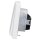 JUNG LS IP 44 Set Schneeweiß Matt: LS1521KLWWM Schuko Steckdose m. Klappdeckel + 551WU Dichtungsflansch + LS981WWM Rahmen 1fach