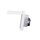 JUNG LS IP 44 Set Schneeweiß Matt: 2x LS1521KLWWM Schuko Steckdose m. Klappdeckel + 2x 551WU Dichtungsflansch + 2x LS981WWM Rahmen 1fach