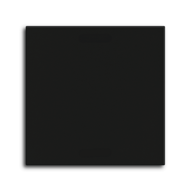 MDT BE-TAL55BW106.01 Wippe für KNX Taster Light 55 Basic 1-fach Schwarz matt